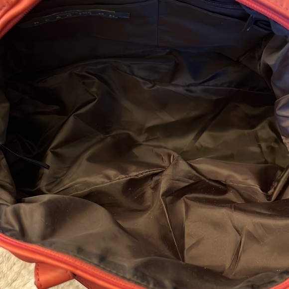 Kenneth Cole Reaction Barrell Stylish Orange Women's Bag - Picture 10 of 10